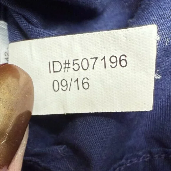 Men's EXPRESS 1MX Modern Fit Dress Shirt‎ Navy | Size XL - Picture 6 of 6